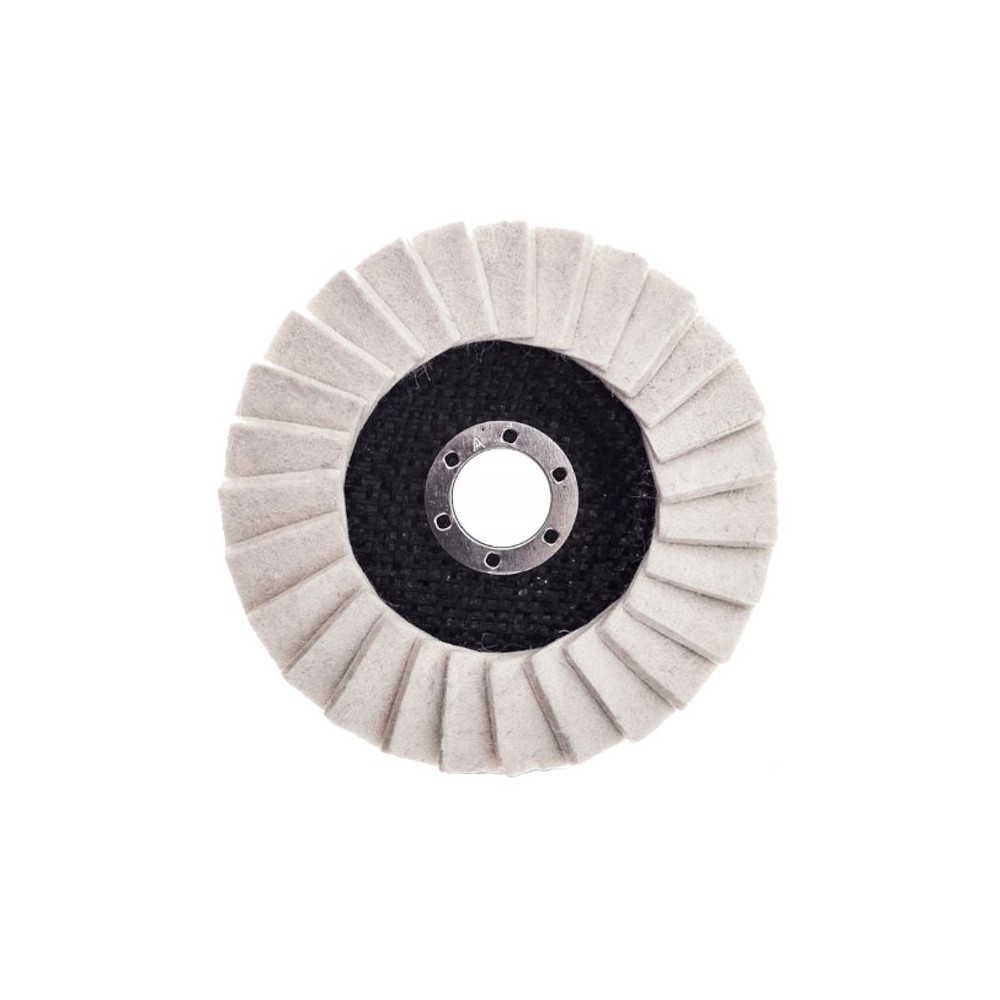 Tarcza filcowa filc do polerowania metalu 125mm KD959