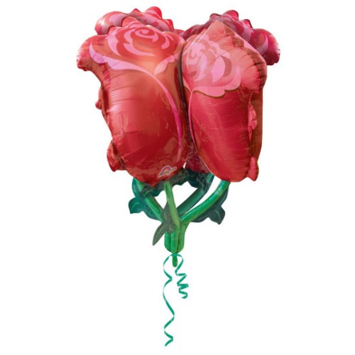 Rose foil balloon 76 cm