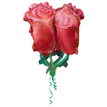 Rose foil balloon 76 cm