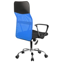 FOTEL BIUROWY OCF-7 NIEBIESKI