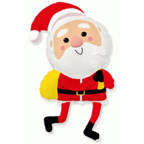 Christmas Santa Claus, Foil Balloon 113 cm