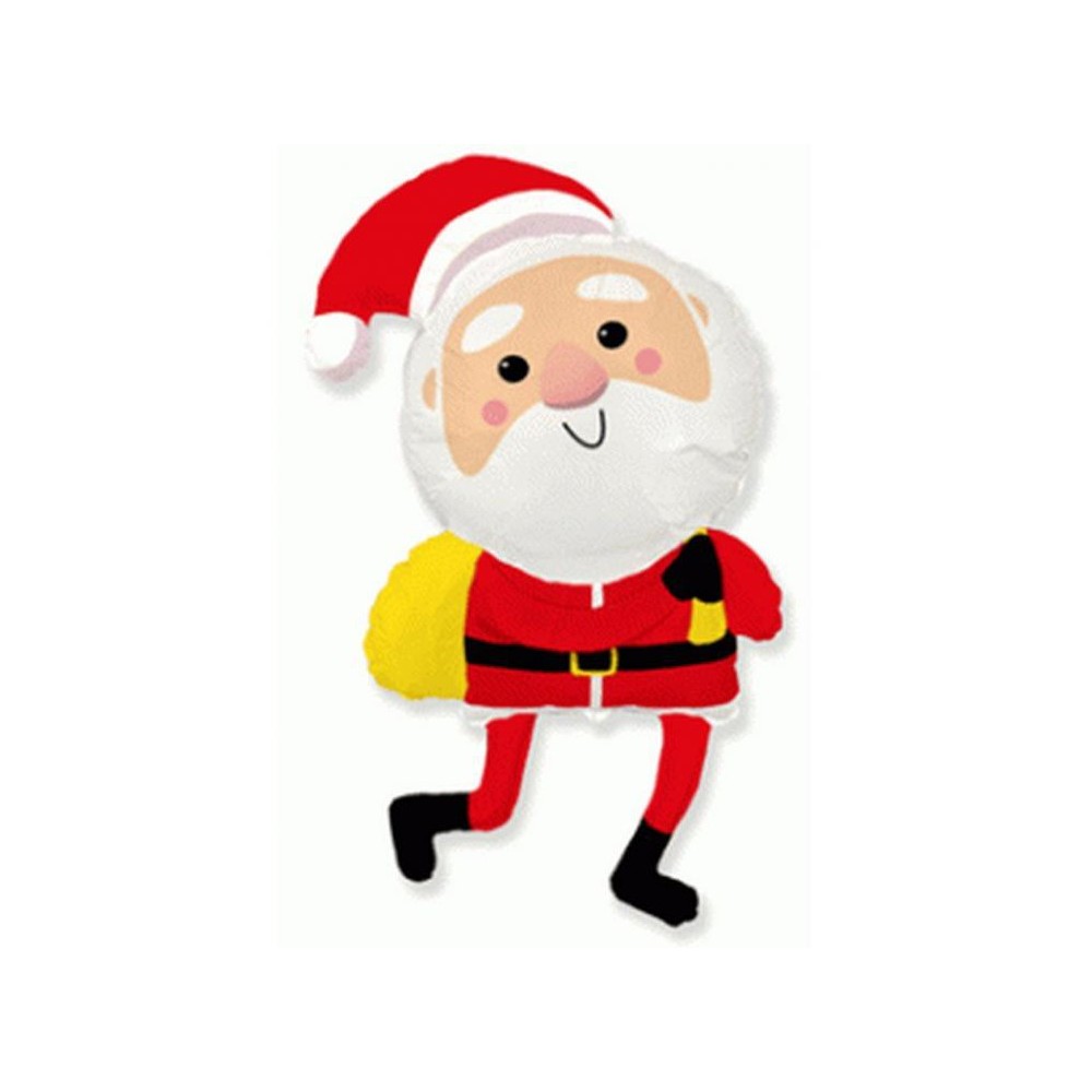Christmas Santa Claus, Foil Balloon 113 cm