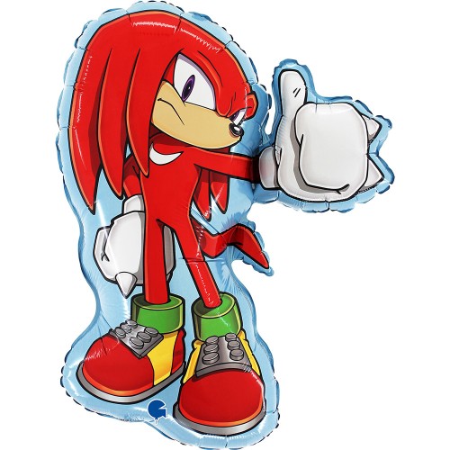 Sonic the Hedgehog Knuckles foil balloon 66 cm