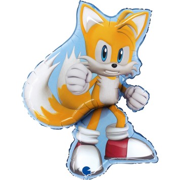 Sonic the Hedgehog Tails foil balloon 66 cm