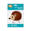 Hedgehog Hedgehog, walking foil balloon 51 cm