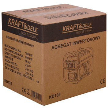 Agregat prądotwórczy inwertorowy 2,5kW KD135