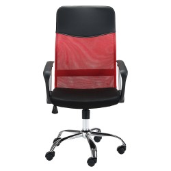 FOTEL BIUROWY OCF-7 CZERWONY