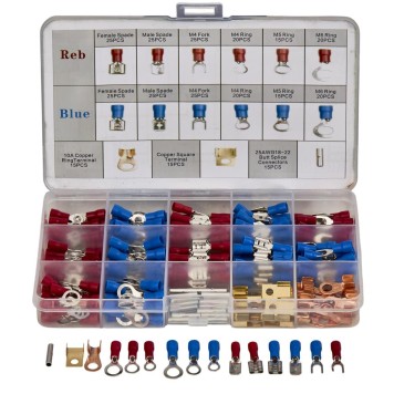 Zestaw konektorów izolowanych 300 sztuk KD10488