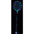 Colour Glowing LED Balloon, Transparent