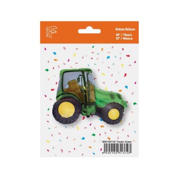 Tractor Green foil balloon 94 cm