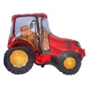 Tractor Red foil balloon 94 cm (WP)