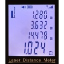 Laserowy miernik cyfrowy dalmierz 60m KD10406