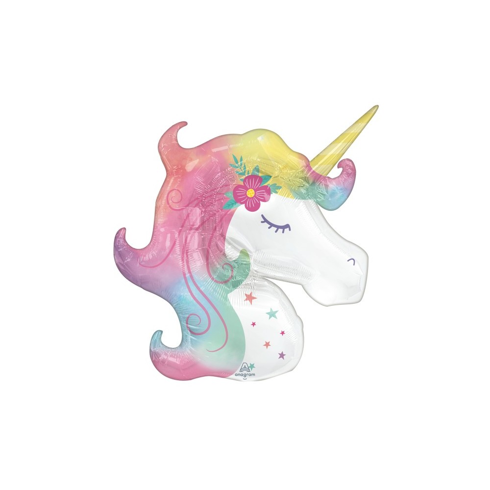 Unicorn 83 cm foil balloon