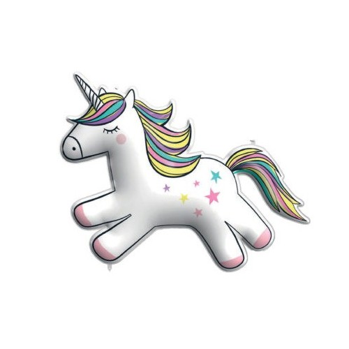 Unicorn Rainbow Colors foil balloon 96 cm