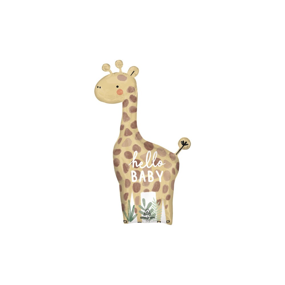 Animals Jungle Giraffe foil balloon 106 cm