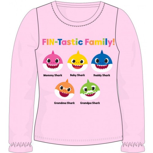 Baby Shark children's long sleeve t-shirt 116 cm
