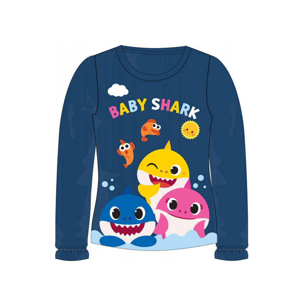 Baby Shark children's long sleeve shirt 116 cm
