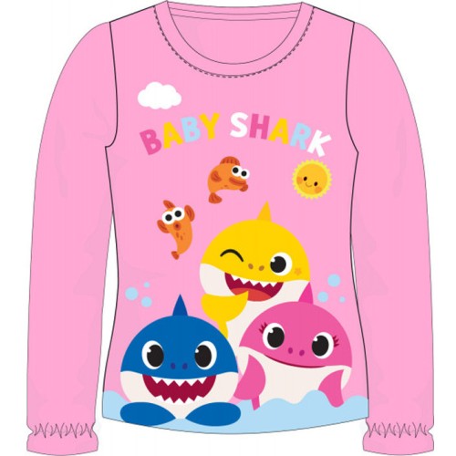 Baby Shark children's long-sleeve shirt 110 cm