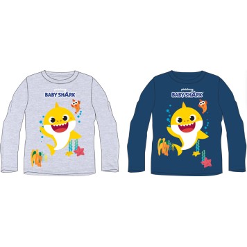 Baby Shark children's long sleeve shirt, top 2-6 years