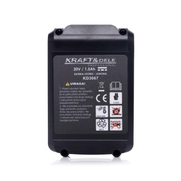 Wkrętarka wiertarka akumulatorowa 20V Li-ion LCD KD3067