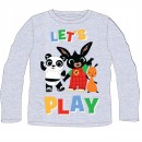 Bing Play Grey children's long sleeve t-shirt 4 years / 104 cm