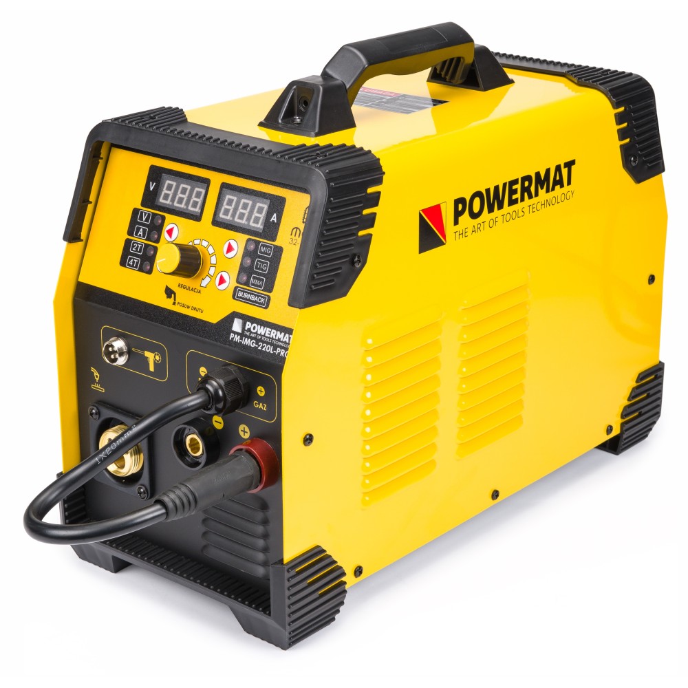 SPAWARKA MIGOMAT INWERTOROWY MIG MAG MMA TIG 220A PM-IMG-220L-PRO