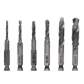 Wiertła gwintujące 6szt. KD980