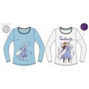Disney Frozen Sparkling Snow children's long-sleeve shirt, top 4-10 years