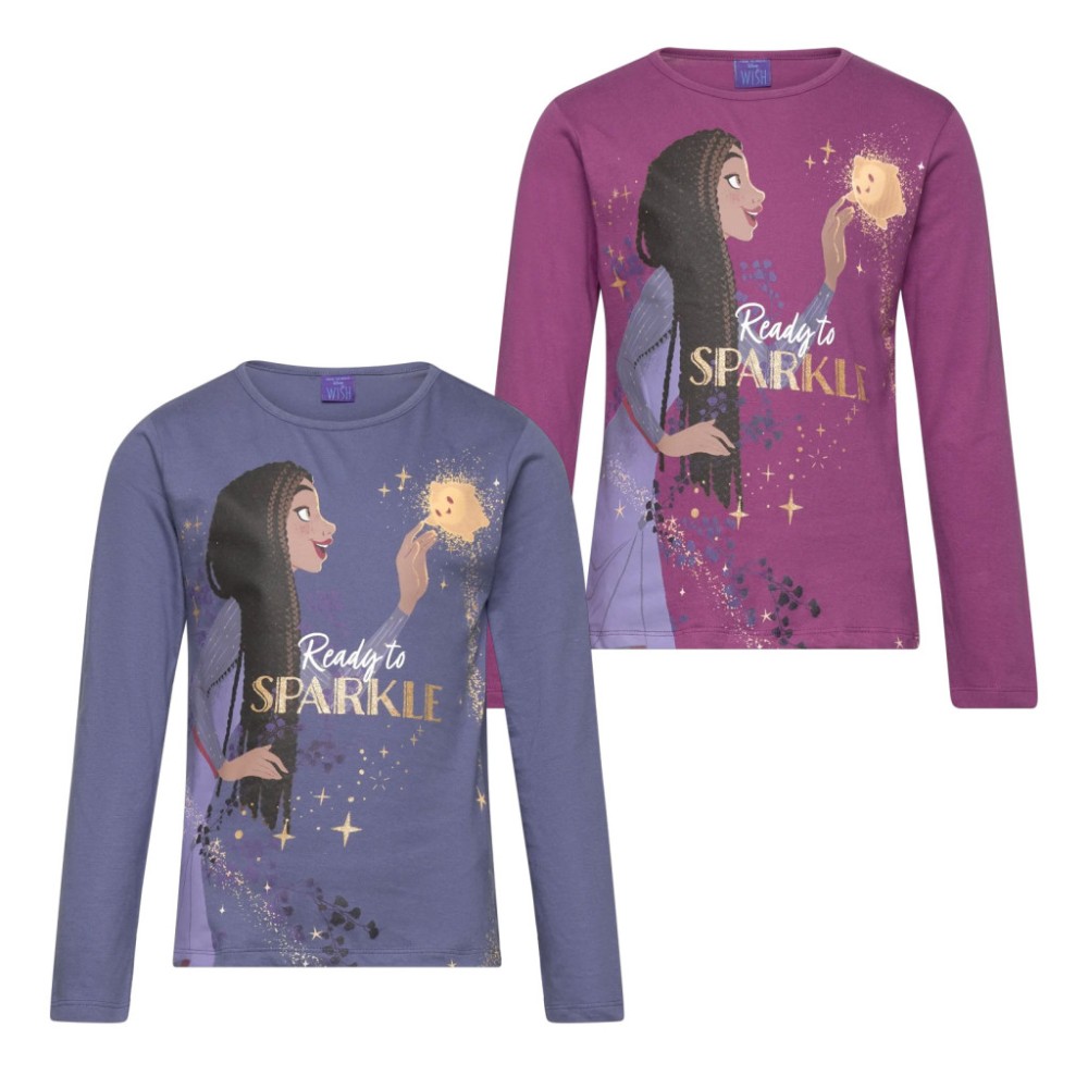 Disney Kívánság Sparkle children's long sleeve T-shirt, top 3-8 years