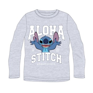 Disney Lilo and Stitch Athletic Grey children's long sleeve top 4 years / 104 cm