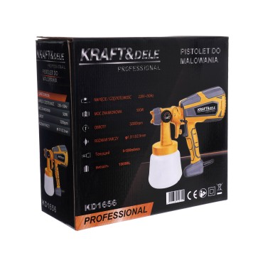 Pistolet natryskowy 500W 1000ml KD1656