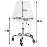 FOTEL OBROTOWY FD005 CZARNY