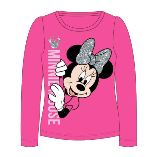 Disney Minnie  Silver  children's long jersey, top 122 cm