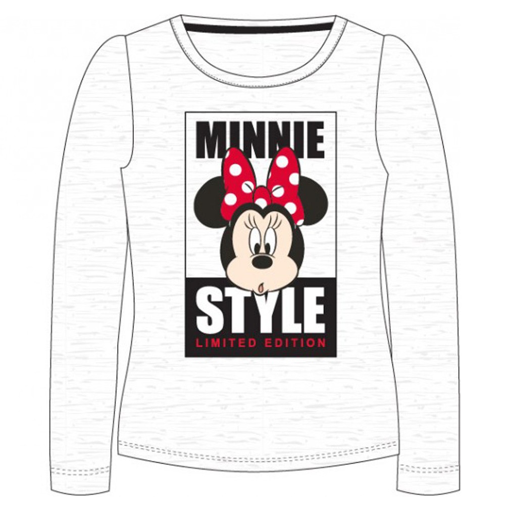 Disney Minnie Style Grey children's long sleeve top, 3 years / 98 cm