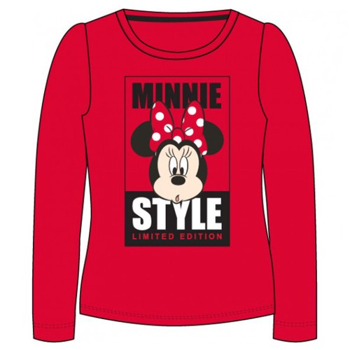 Disney Minnie Style Red kids' long sleeve t-shirt, top 5 years / 110 cm