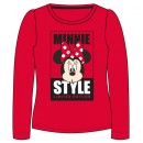 Disney Minnie Style Red children's long-sleeve top, size 8 years / 128 cm