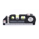 Poziomica laserowa z miarą 250cm KD10437