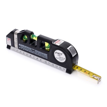 Poziomica laserowa z miarą 250cm KD10437