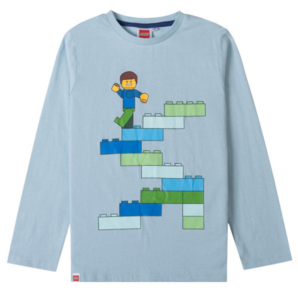 Lego Block Light Blue children's long-sleeve top, 8 years / 128 cm