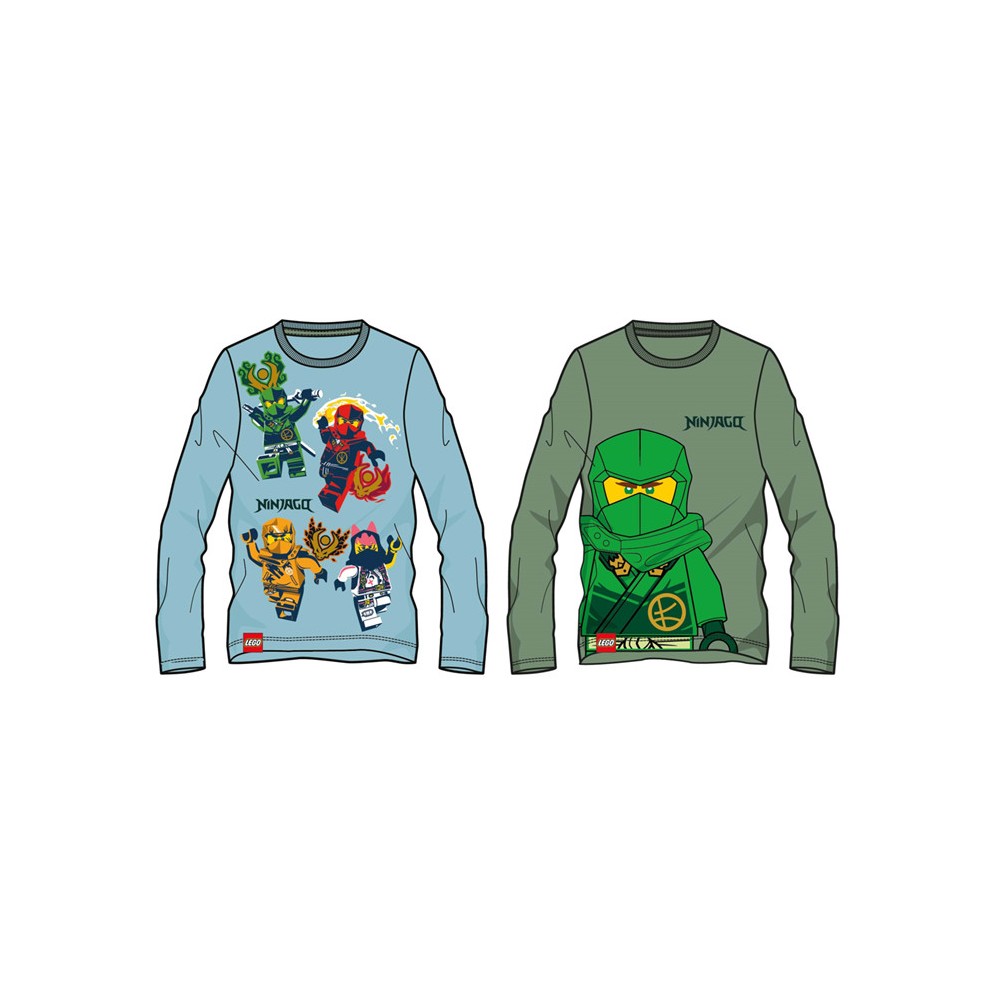 Lego Ninjago kids long-sleeve shirt, top 3-8 years