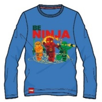 Lego Be Ninja Blue Ninjago children's long-sleeve shirt, top 3 years / 98 cm