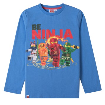 Lego Be Ninja Blue Ninjago children's long sleeve shirt, top 4 years / 104 cm