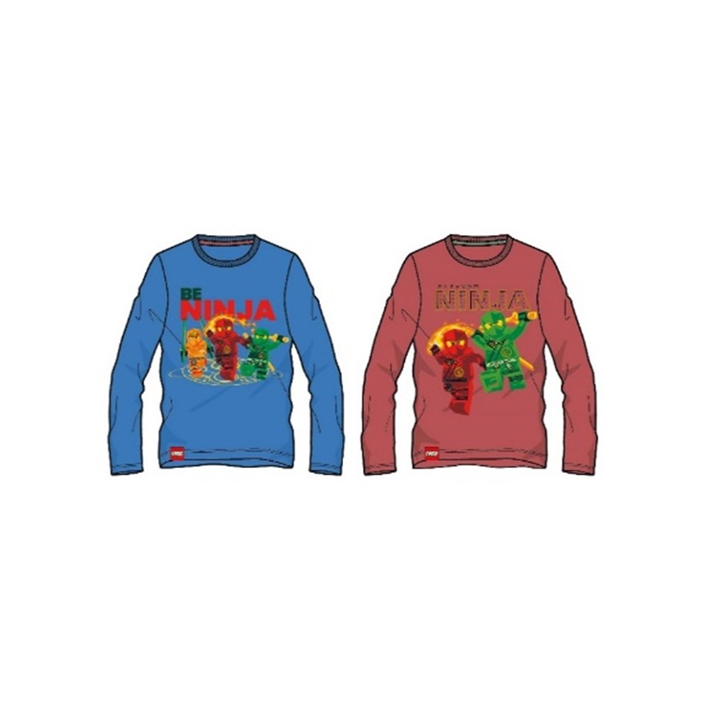Lego Ninjago kids long sleeve shirt, top 3-8 years