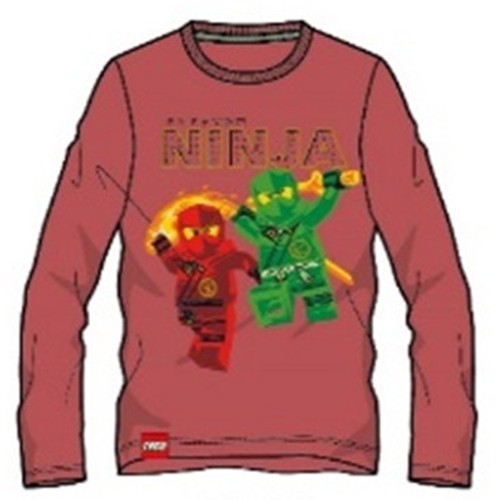 Lego Be Ninja Red Ninjago kids' long-sleeve t-shirt, top 3 years / 98 cm