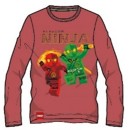 Lego Be Ninja Red Ninjago children's long sleeve t-shirt, top 4 years / 104 cm