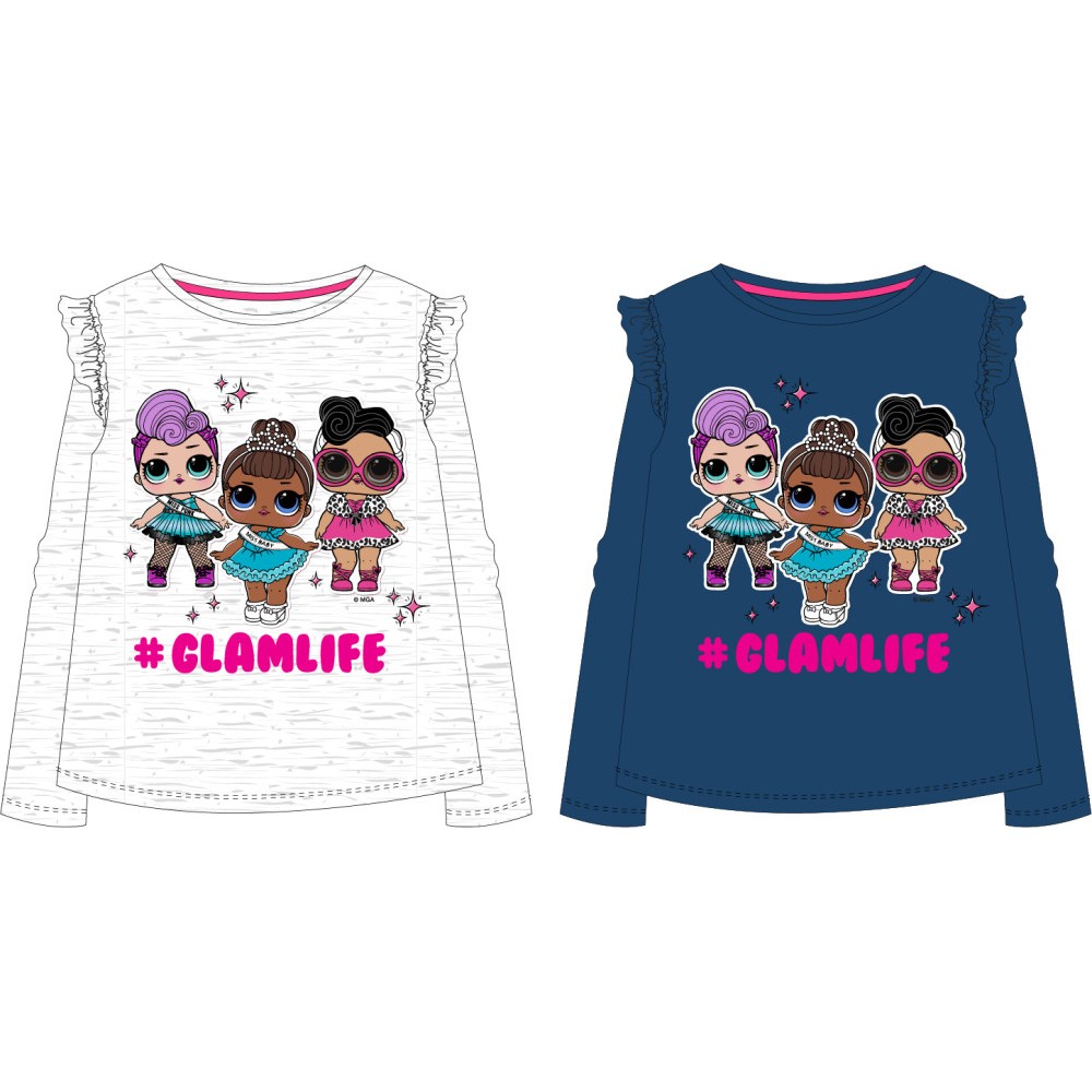 LOL Surprise children's long-sleeved t-shirt 98-128 cm