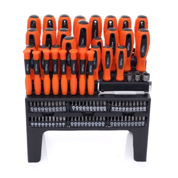 Zestaw śrubokrętów i bitów 100 el. KD10957