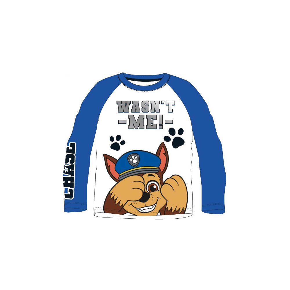 Paw Patrol Blue children's long sleeve top, 98-128 cm