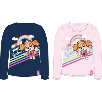 Paw Patrol Rainbow children's long-sleeve shirt, top 98-128 cm
