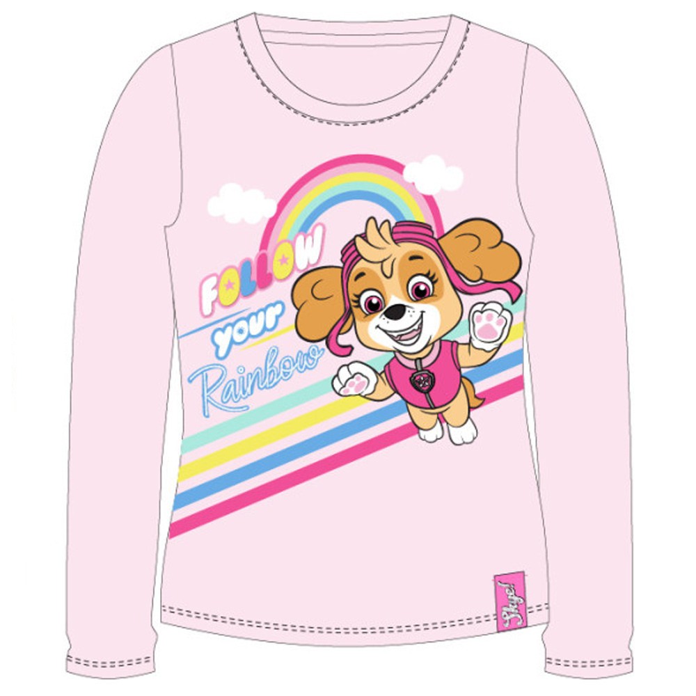 Paw Patrol Rainbow Kids Long Shirt, Top 122 cm